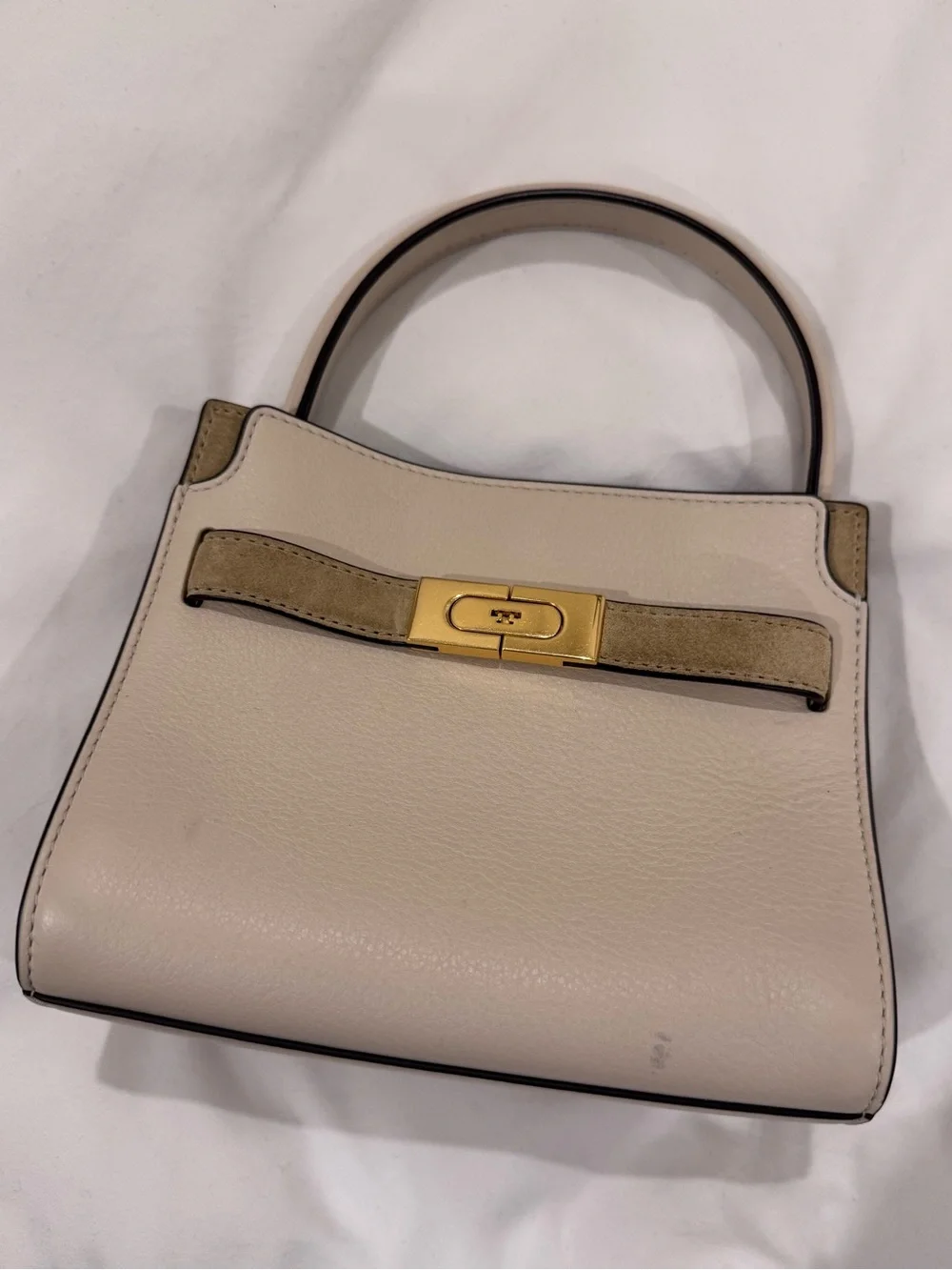 Petite Lee Radziwill Leather Double Bag